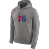 Hoodie Nike NBA Philadelphia 76ers Logo ''Grey Heather''