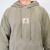 Hoodie Air Jordan Sportswear Wings Washed Fleece ''Olive Canvas''