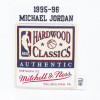 Dres M&N Authentic Chicago Bulls 1995-96 Michael Jordan Home ''White''