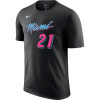 Kratka majica Nike Dry Miami Heat Hassan Whiteside ''Black''