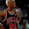 Dres M&N Swingman Jersey Dennis Rodman 91