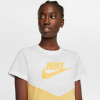 Ženska kratka majica Nike Sportswear Heritage ''Topaz Gold/White''