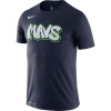 Kratka majica Nike Dri-FIT Dallas Mavericks City Edition Logo ''College Navy''