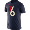 Kratka majica Nike Dri-FIT Philadelphia 76ers City Edition Logo ''College Navy''