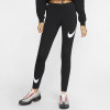 Ženske tajice Nike Sportswear Leg-A-See Swoosh ''Black''