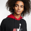 Hoodie Air Jordan Jumpman Classics Lightweight Fleece ''Black/Gym Red''