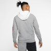 Hoodie Air Jordan Jumpman Classics Lightweight Fleece ''Carbon Heather/White''