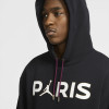 Hoodie Air Jordan Paris Saint-Germain Fleece ''Black/Bordeaux''