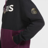 Hoodie Air Jordan Paris Saint-Germain Fleece ''Black/Bordeaux''