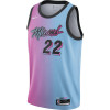 Dres Nike NBA City Edition Miami Heat Jimmy Butler Jersey ''Lase Fuchsia/Blue Gale''