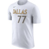 Kratka majica Nike NBA City Edition Dallas Mavericks Luka Dončić ''White''