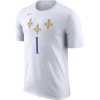 Kratka majica Nike NBA New Orleans Pelicans Zion Williamson City Edition ''White''