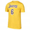 Kratka majica Nike NBA LeBron James Los Angeles Lakers T-Shirt ''Amarillo''