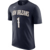 Kratka majica Nike NBA Zion Williamson New Orleans Pelicans ''College Navy''