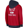 Hoodie Nike NBA Courtside Brooklyn Nets Full-Zip Fleece ''University Red''