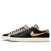 Nike Blazer Low '77 PRM “Black Natural Removable Swoosh”