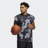 Majica adidas Donovan Mitchell Sleeveless ''Grey/Black''