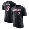 Dječja kratka majica Nike NBA Miami Heat Dwayne Wade Icon ''Black''