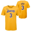 Dječja kartka majica Nike NBA Anthony Davis Los Angeles Lakers ''Amarillo''