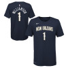Dječja kratka majica Nike New Orleans Pelicans Zion Williamson ''College Navy''