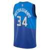 Dječji dres Nike NBA Milwaukee Bucks Giannis City Edition Swingman ''Blue''