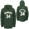 Dječji hoodie Nike NBA Milwaukee Bucks Giannis Antetokounmpo ''Green''
