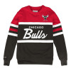 Pulover M&N Chicago Bulls Crew Neck ''Black''