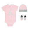 Set za bebu Air Jordan Jumpman 3-Piece Infant ''Pink'' 0-6M