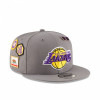 Kapa New Era Los Angeles Lakers 2018 NBA Draft 9FIFTY (storm grey)