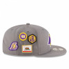 Kapa New Era Los Angeles Lakers 2018 NBA Draft 9FIFTY (storm grey)