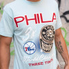 Kratka majica M&N NBA Philadelphia 76ers Pastel Rings ''Light Blue''