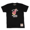 Kratka majica M&N NBA Miami Heat Worn Logo ''Black''