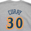 Pulover M&N NBA Golden State Warriors Stephen Curry Crewneck Sweatshirt