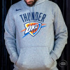 Hoodie Nike NBA Oklahoma City Thunder Logo ''Grey Heather''