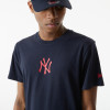 Kratka majica New Era MLB NY Yankees USA Baseball Bat Flag ''Navy''