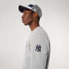 Hoodie New Era MLB NY Yankees Script Crew ''Grey''