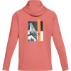 Hoodie Under Armour Baseline ''Coral''