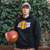 Hoodie M&N NBA Los Angeles Lakers Chenille Logo ''Black''