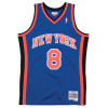 Dres M&N NBA NY Knicks Latrell Sprewell Road 1998-99 Swingman ''Blue''