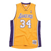 Dres M&N Swingman Los Angeles Lakers 1999-00 Shaquille O'Neal ''Yellow''