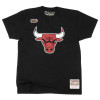 Kratka majica M&N NBA Chicago Bulls Worn Logo Wordmark ''Black''