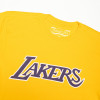 Kratka majica M&N NBA Los Angeles Lakers Worn Logo Wordmark ''Yellow''