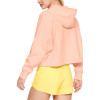 Ženski hoodie UA Taped Fleece Hoodie ''Pink''