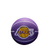 Mini lopta Wilson NBA Team Dribbler Los Angeles Lakers ''Purple''