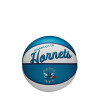 Mini košarkaška lopta Wilson NBA Charlotte Hornets Team Retro ''Blue/White'' (3)