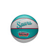 Mini košarkaška lopta Wilson NBA Team Retro ''San Antonio Spurs'' (3)