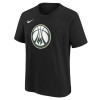 Dječja kratka majica Nike NBA Logo Milwakee Bucks ''Black''