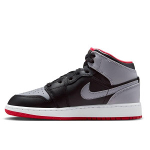 Otroška obutev Air Jordan 1 Mid ''Black/Grey/Red'' (GS)