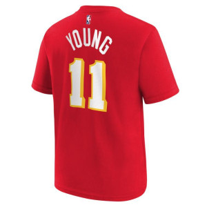 Otroška majica Nike NBA Atlanta Hawks Trae Young ''Red''