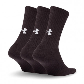 Nogavice Under Armour Core Crew 3-Pack ''Black''